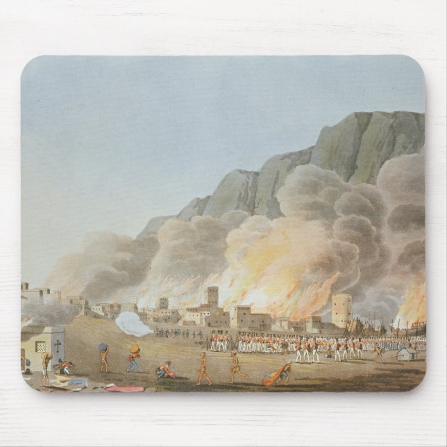 Rus ul Khyma från strömbrytaren och läget av Musmatta (Framsidan)