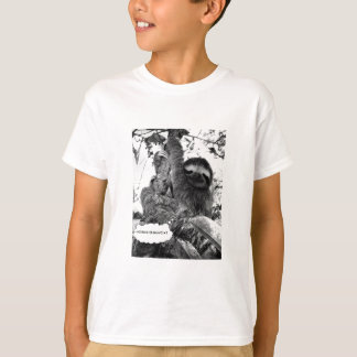 Rusa av den solida skjortan för Sloth T T-shirt