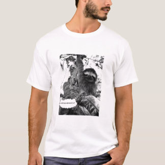 Rusa av den solida skjortan för Sloth T T-shirt