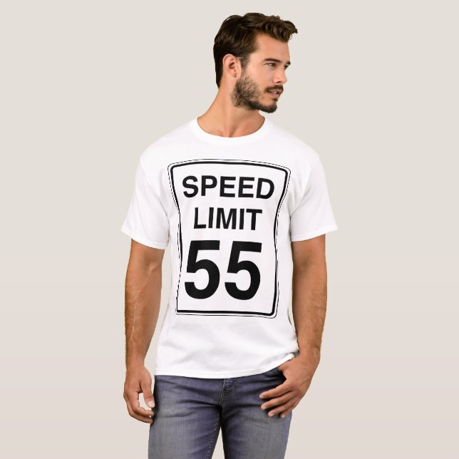 Rusa begränsar 55 undertecknar tee shirt (Hel framsida)