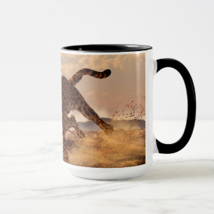 Rusa cheetahen mugg