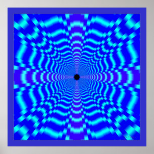 Rusa den optiska illusionen poster