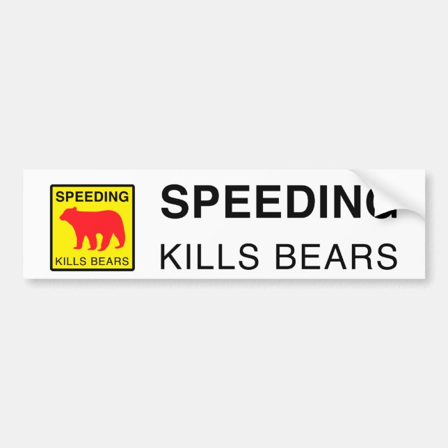 RUSA DÖDABJÖRNAR BUMPERSTICKER.ai Bildekal (Framsidan)