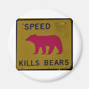 rusa dödabjörnen magnet