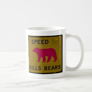 Rusa dödabjörnmuggen kaffemugg