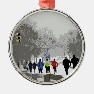 Rusa för helgdagar julgransprydnad metall