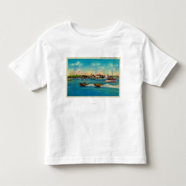 Rusa rodden i Balboa, CaliforniaBalboa, CA T-shirt (Framsida)