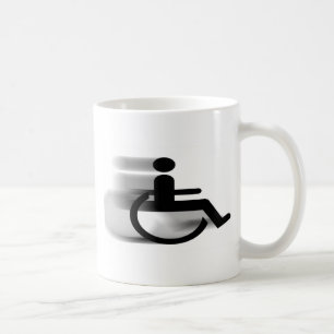 Rusa rullstolmuggen kaffemugg