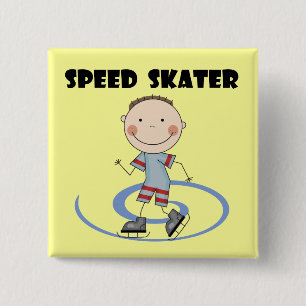 Rusa skater - pojkeTshirts och gåvor Knapp
