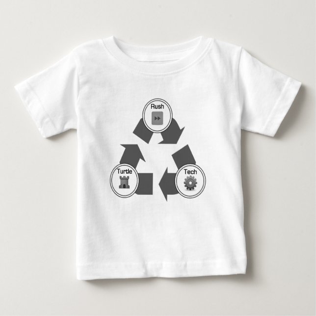 Rusa/sköldpaddan/Tech Tee (Framsida)