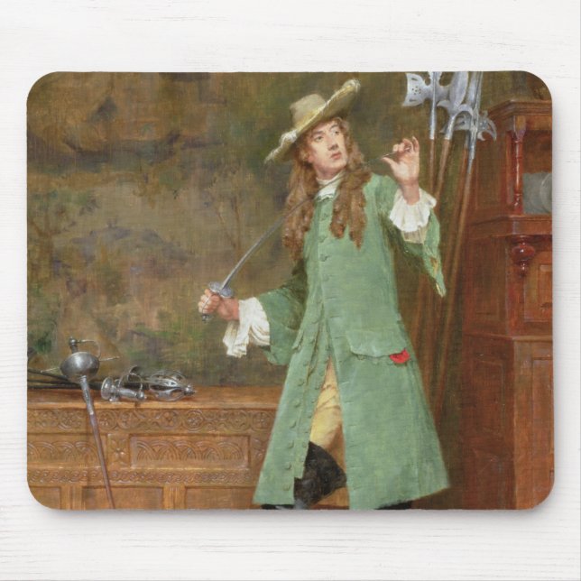 Rusa som är stolt musmatta (Framsidan)