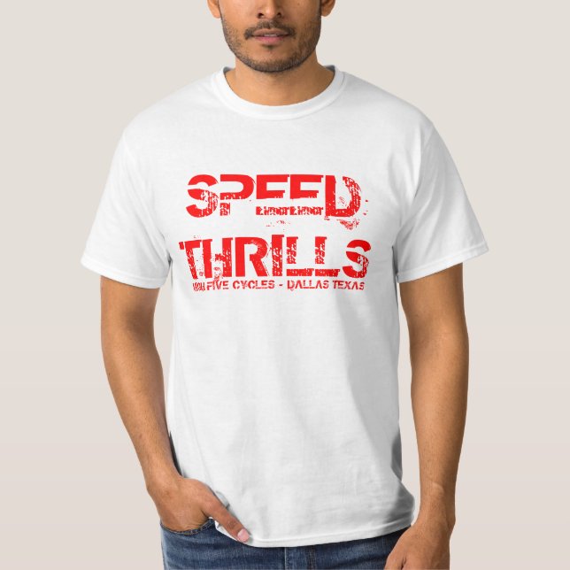 Rusa spänningutslagsplatsskjortan tee shirt (Framsida)