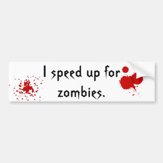 Rusa upp för zombies. bildekal