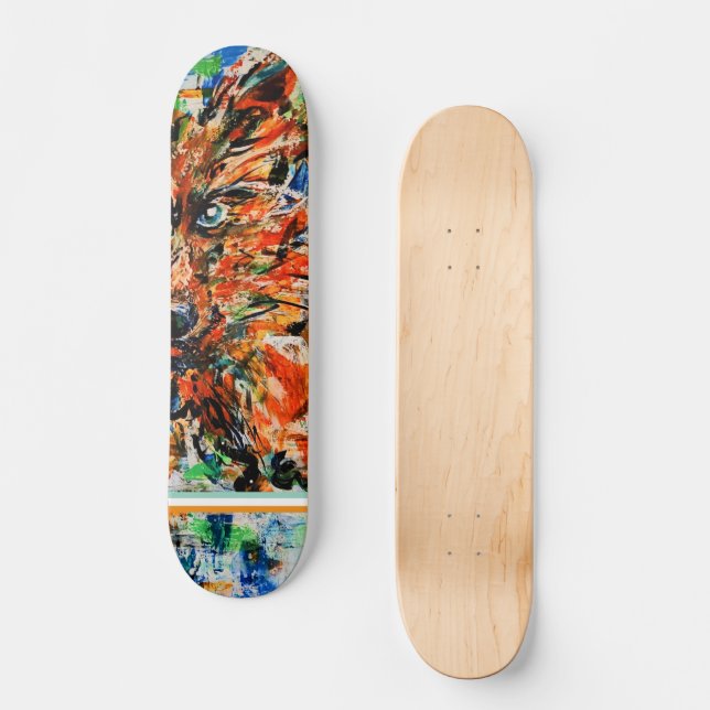 Rusé Mini Skateboard Bräda 18,5 Cm (Framsida)