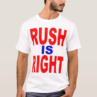 Rush är höger t-shirt