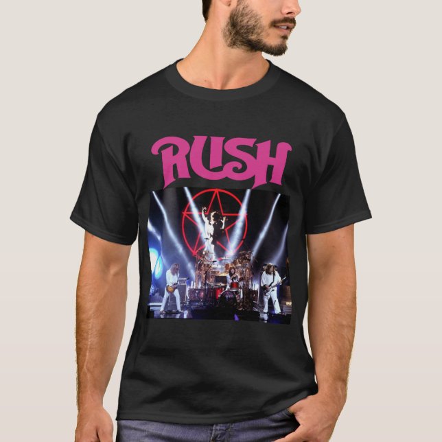 Rush-band T Shirt (Framsida)