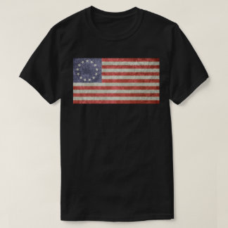 Rush Betsy Ross vintage 1776 välsigna dig amerika T Shirt