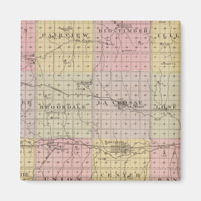 Rush County, Kansas Magnet (Framsidan)