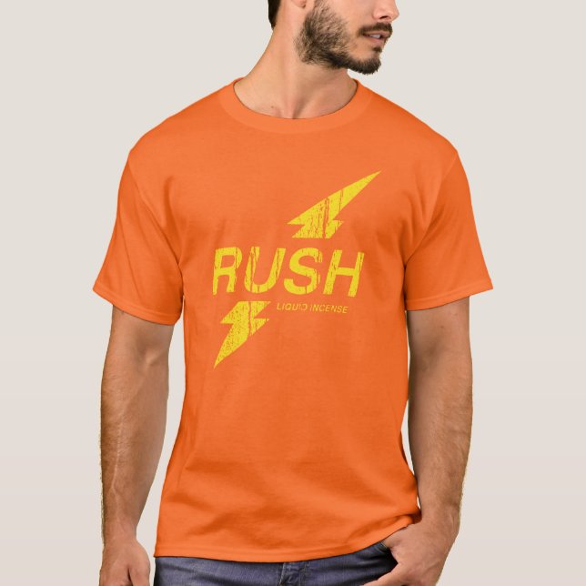 Rush Gul T Shirt (Framsida)