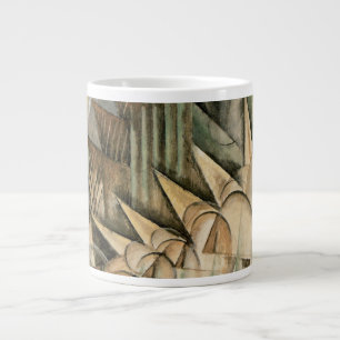 Rush Hour, New York av Max Weber, Vintage Kubism Jumbo Mugg