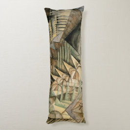 Rush Hour, New York by Max Weber, Vintage Cubism Kroppskudde