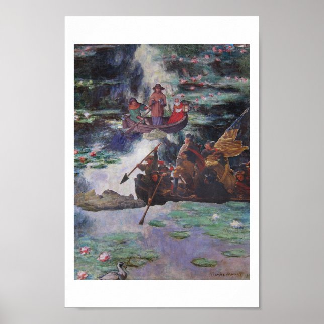 Rush Hour Traffic - collagekonst Poster (Framsidan)