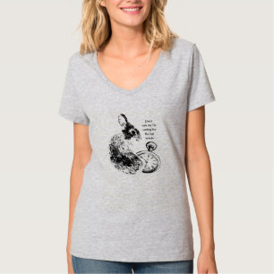 Rush inte, förra minuten, sen Roligt T Shirt