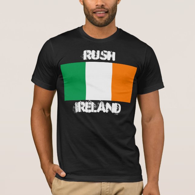 Rush, Irland med Irish flagga Tröja (Framsida)
