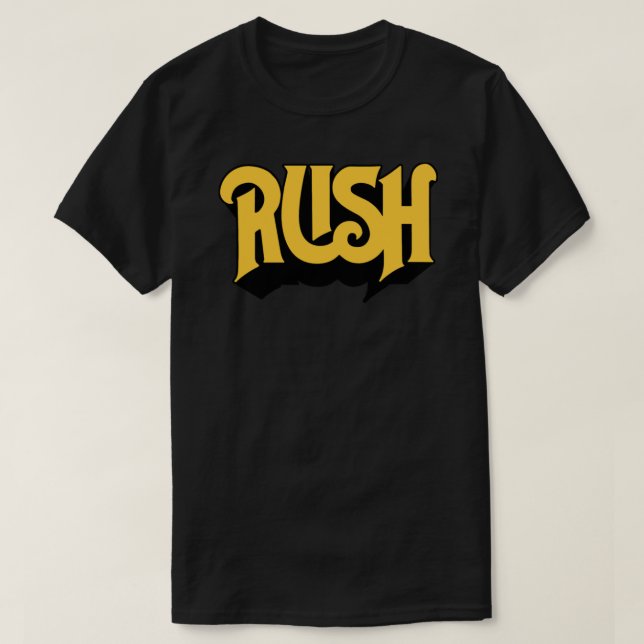 Rush Original Gult Logotyp Essential T-Shirt (Design framsida)