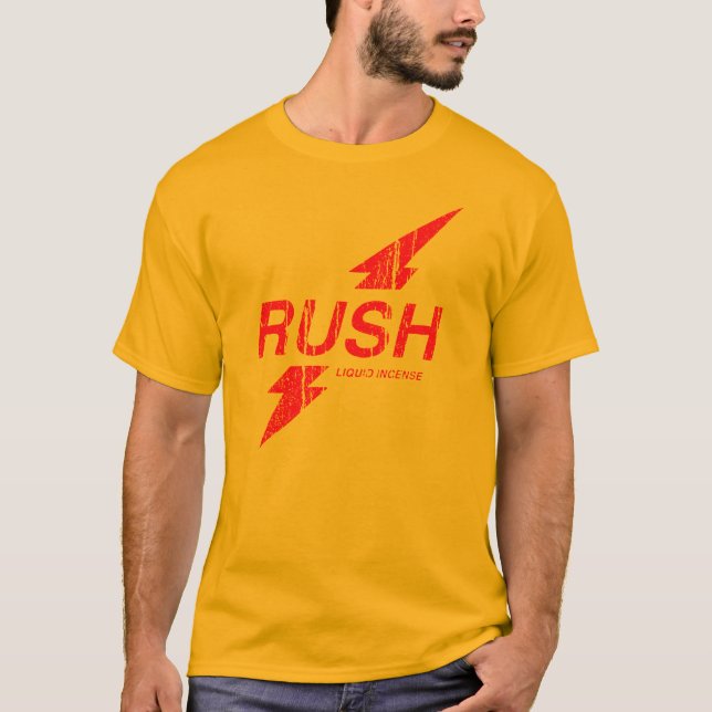 Rush Röd T Shirt (Framsida)