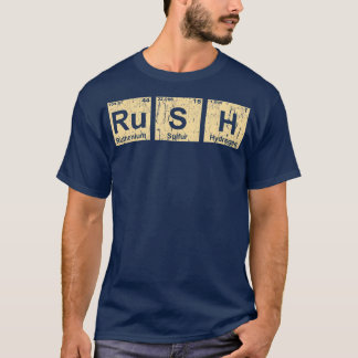 Rush (RuSH) Periodic Bord Inslag Shirt T