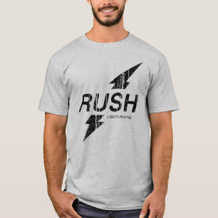 Rush svart t shirt
