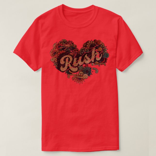 RUSH T SHIRT (Design framsida)