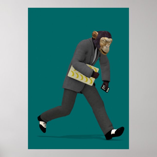 Rush to Monkey Business Poster (Framsidan)