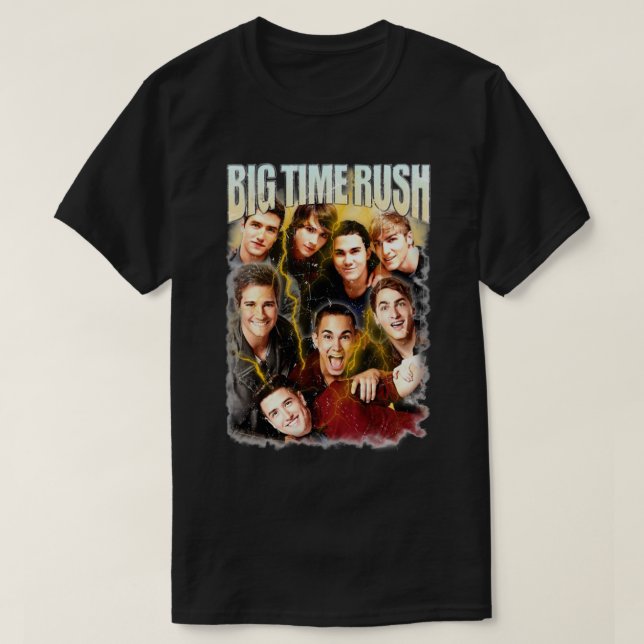 Rush-Vintagen Big Time T Shirt (Design framsida)