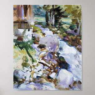 Rushing Brook (ca 1904-1911) Poster