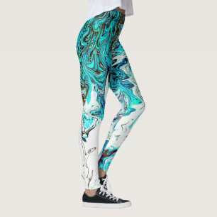 Rushing Sea..... Leggings