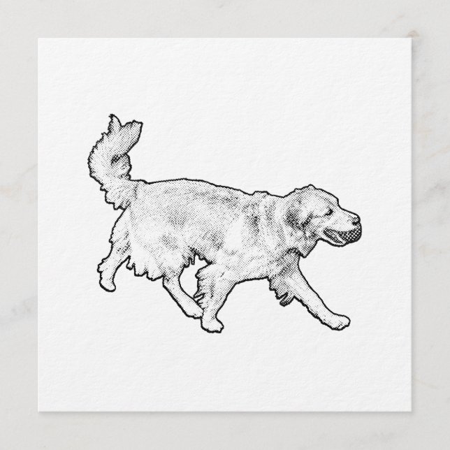 Rushing Trail Welcome Inbjudningar (Framsida)