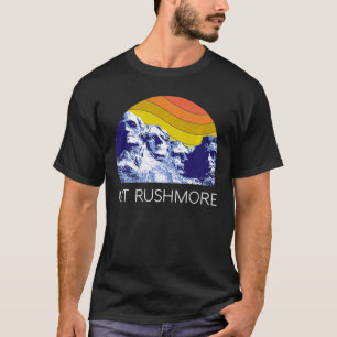Rushmore Black Backe South Dakota National P T Shirt