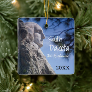 Rushmore National Park jul Ornament