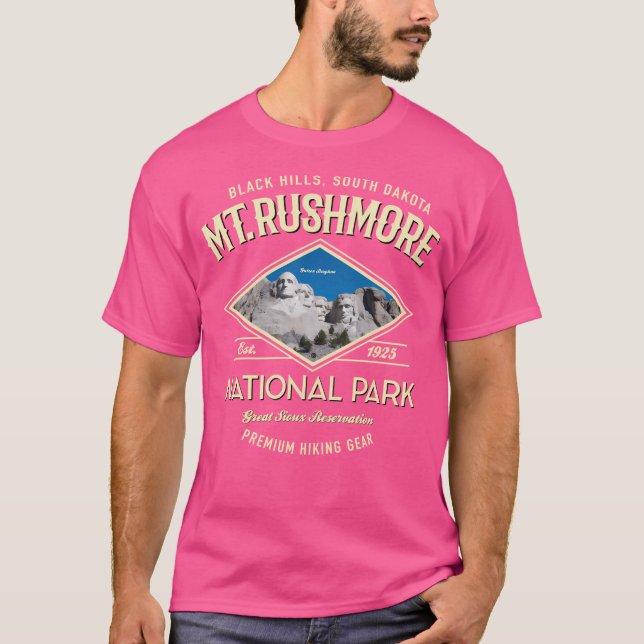 Rushmore nationalpark 2 t shirt (Framsida)