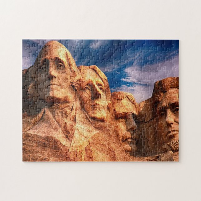 Rushmore skulpterade berget pussel (Horisontell)