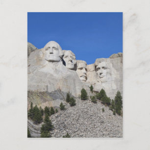 Rushmore South Dakota-presidenterna Förenta stater Vykort