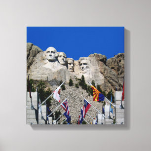 Rushmore South Dakota Souvenir Canvastryck