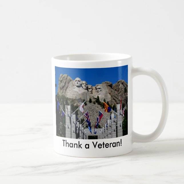 Rushmore South Dakota Souvenir Kaffemugg (Höger)