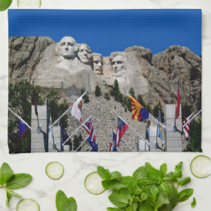 Rushmore South Dakota Souvenir Kökshandduk