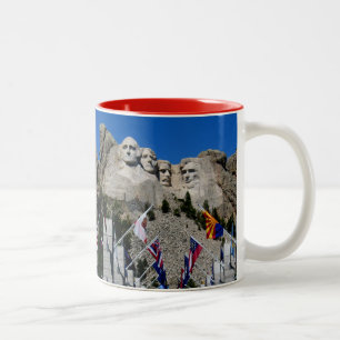 Rushmore South Dakota Souvenir Två-Tonad Mugg