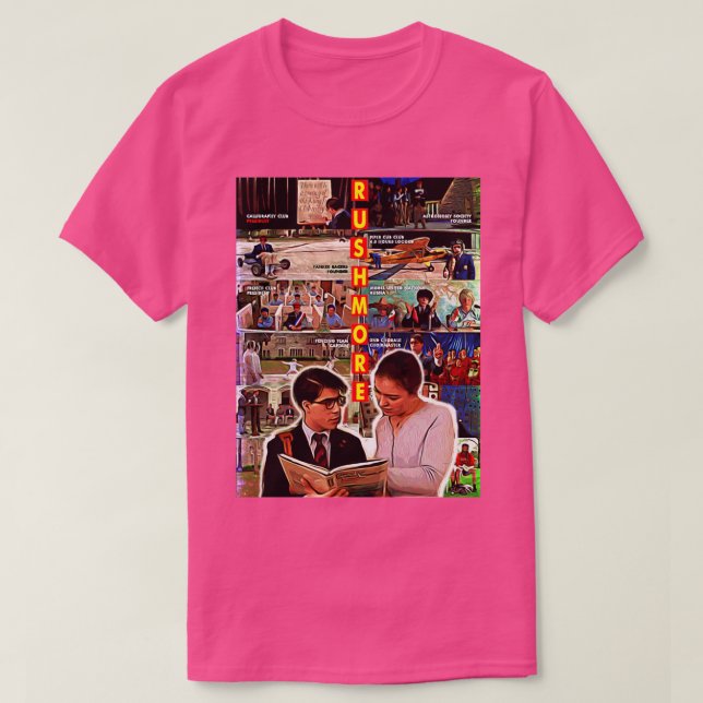 Rushmore T Shirt (Design framsida)