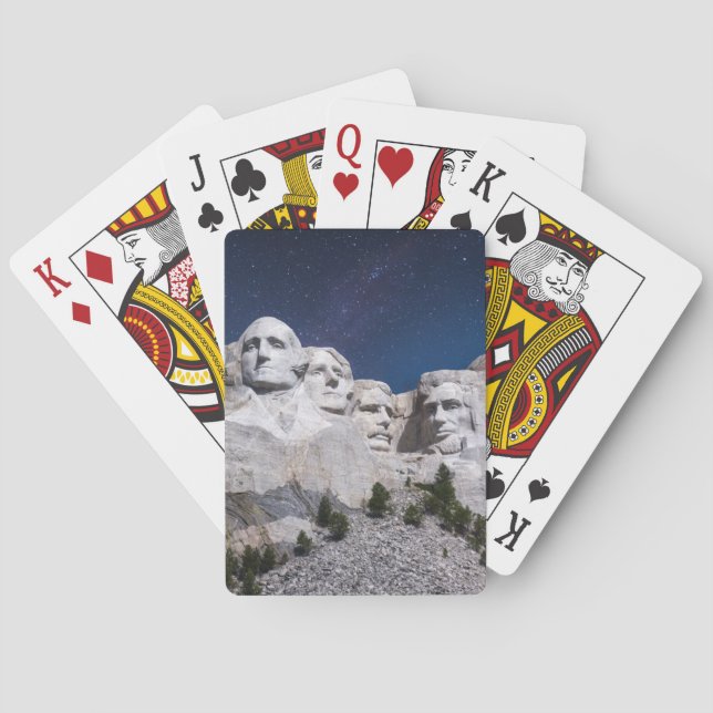 Rushmore Timelapse Himlar Casinokort (Baksidan)