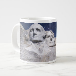 Rushmore Timelapse Himlar Jumbo Mugg